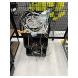 Plastic Bins w/ Contents