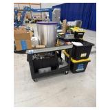 Cart with Assorted Contents