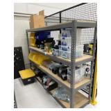 Shelving Rack with Electric Components