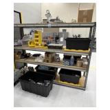 Shelving Rack with Contents