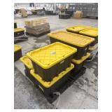 Assorted Electrical Components and High-Voltage Ca