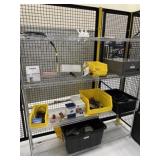 Wire Rack with Contents