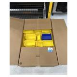 Box with Plastic Bins