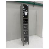 Multi-Tier Clear Door Storage Locker