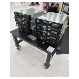 Heavy-Duty Mobile Work Table (No Contents)