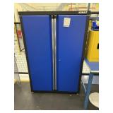 Kobalt Storage Cabinet with Contents