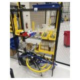 Uline Wire Rack with Contents