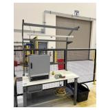 Uline Workbench & 30 Lab Oven