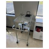 Wire Cart w/ Contents
