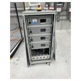 EA Rack 24 RU w/ 4x PSB11000-80 4U 3000W Power Sup