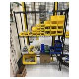 Uline Wire Rack with Contents
