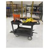 Utility Cart with Contents