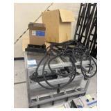 Battery Cage with Electronic Components