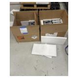 Boxes of Lithium Ion Batteries
