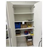 Storage Cabinets with Contents