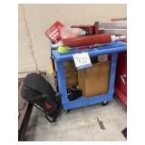 Utility Cart with Contents