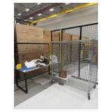 Mobile Security Cage & Work Table