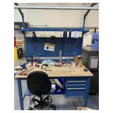 Global Industrial Workbench & Chair