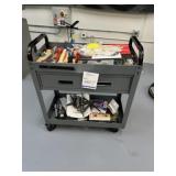 Utility Cart with Tools
