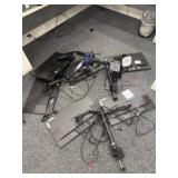 Monitors with Adjustable Monitor Arms
