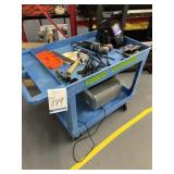Utility Cart with Contents
