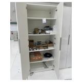 Storage Cabinets with Contents