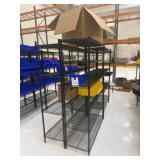Wire Shelving Racks with Storage Bins