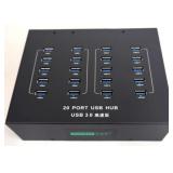 Sipolar A-213P, NEW, 20 Port USB 3.0 hub (11 pcs.