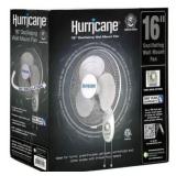 Hurricane Supreme 16" Oscillating Wall Fan Hurrica