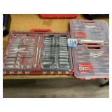 Milwaukee Pack-out with Sockets, (2) Screw driver