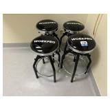 Workpro Heavy Duty Adjustable Hydraulic Shop Stool