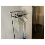 Metal storage Cabinets, Rolling Coat Rack