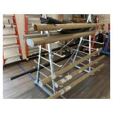 Rolling Rack with Contents