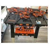 Pony Saw Horse, Jorgensen (10) E-Z Hold Clamps