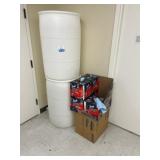 50 Gal Drums & Cleaning Supplies