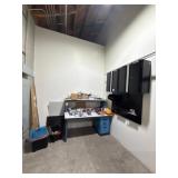 Work Bench, Husky Shelf With contents included