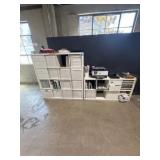 Shelf With Contents Included with HP Printer