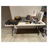 Folding Table With Contents Included