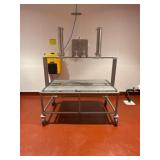 Mobile Stainless Steel Cart, Dimensions: 37ï¿½ x 65ï¿½