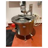 Jacketed cheese vat