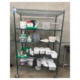 Metro Rack With Contents Included