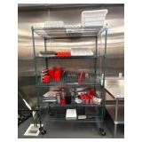 Metro Rack With Contents Included