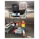 Metro Rack With Contents Included