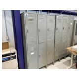 6-section lockers