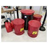 Hazardous Waste Cans