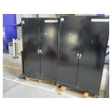 Storage Cabinets with damaged wheel