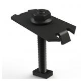 UNIRAC SM BND MIDCLAMP, Size DK, Dark Steel, Integ