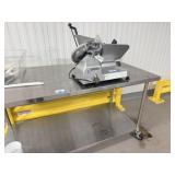 Sanitary Food Soak Trough, Slicer, Tables