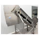 12ï¿½ x 8ï¿½ Sanitary Incline Cleated Belt Food Convey