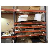 Pallet Racking with Shipping Supplies
